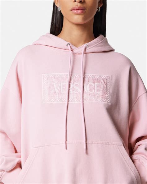 versace velour hoodie replica|versace barocco hoodie.